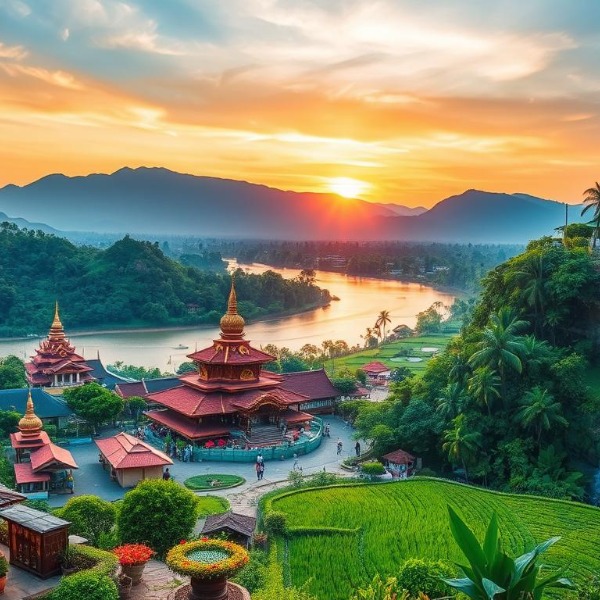 TPHCM - VIÊNG CHĂN - LUANG PRABANG - VANG VIÊNG