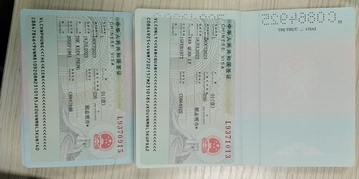 Dịch Vụ Làm Visa Trung Quốc Trọn Gói Tại TP. Hồ Chí Minh
